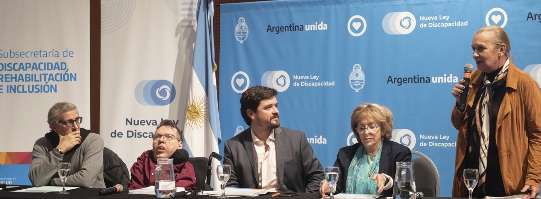 Entre Ríos estuvo presente en las audiencias para debatir la nueva Ley de Discapacidad
