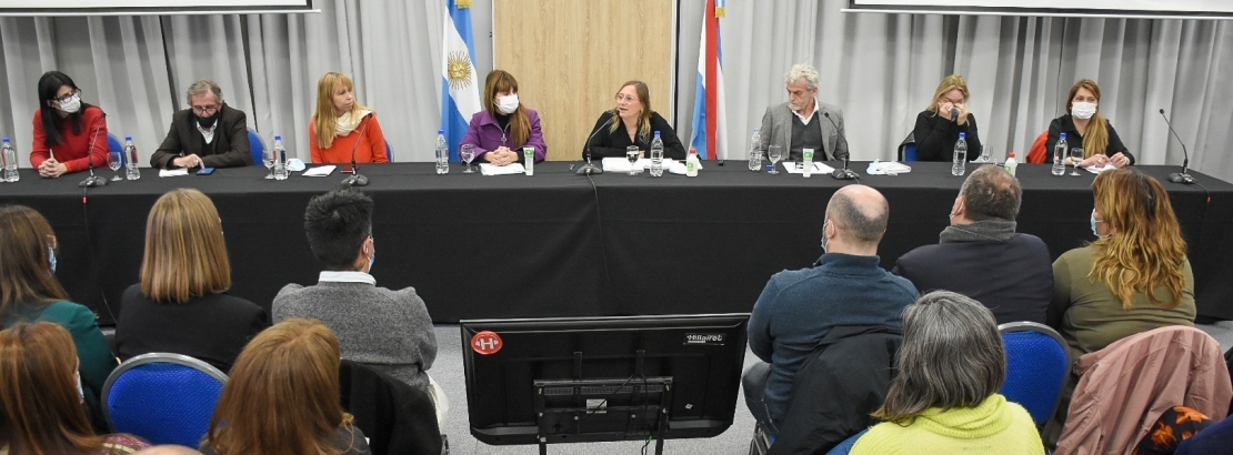 Equipos provinciales y nacionales interdisciplinarios trabajaron sobre la Ley 1.000 Días