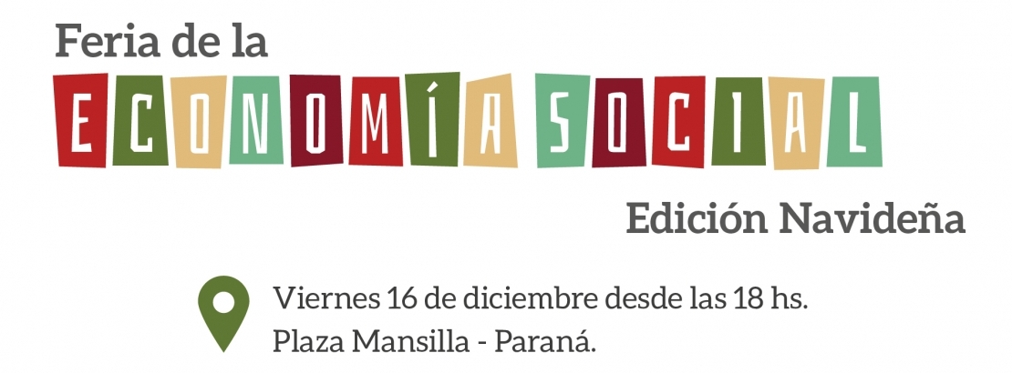 Este viernes se realiza la última Feria de la Economía Social del año en la Plaza Mansilla