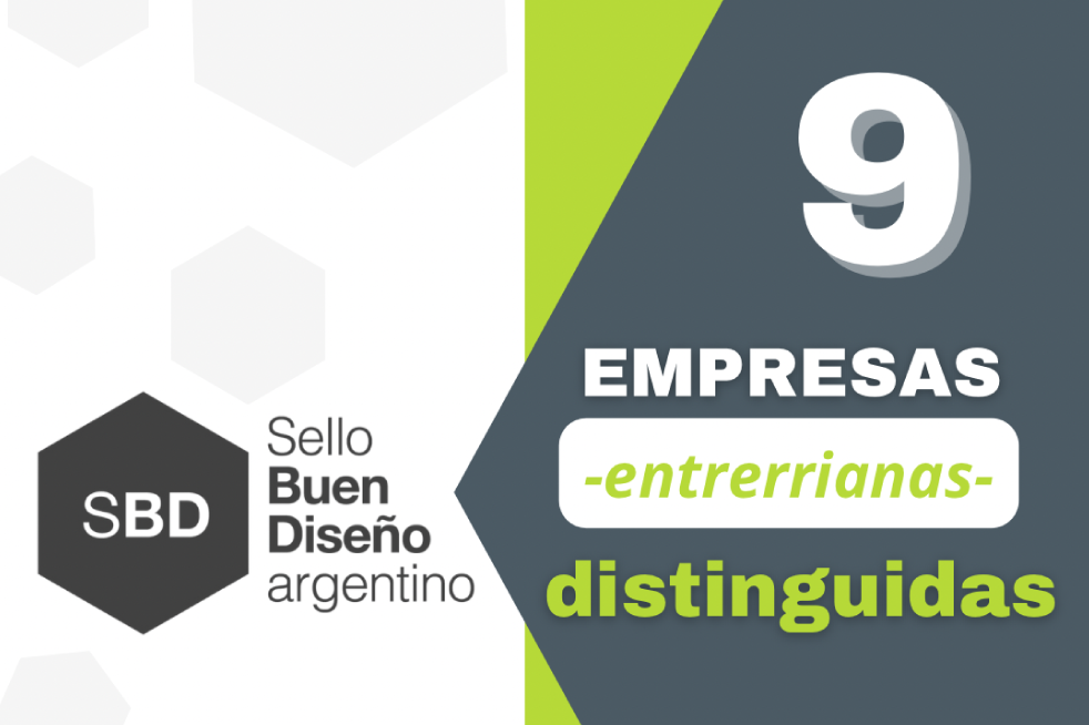 Nueve marcas entrerrianas fueron reconocidas en el día de ayer con el Sello de Buen Diseño