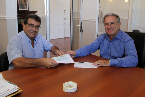 El gobierno provincial entregó aportes destinados a obras menores en Lucas González