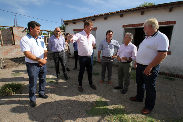 La provincia realiza una importante inversión de infraestructura en el departamento Nogoyá