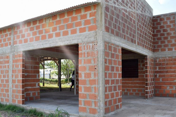 Avanza la construcción de la Sede para la junta de gobierno de San Miguel