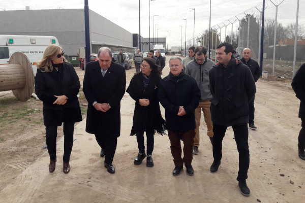 Se recorrieron obras de nuevas penitenciarías modelos en la ciudad de Rosario