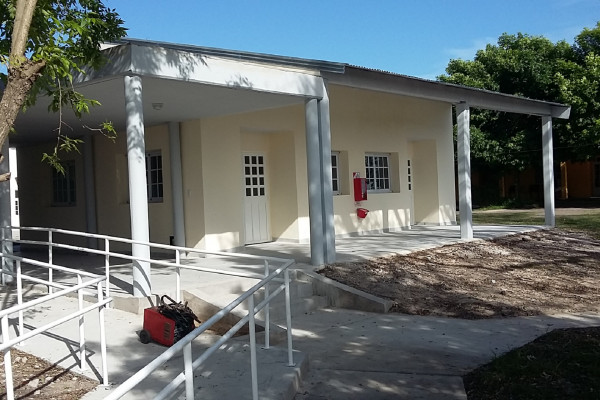 Está pronta a finalizarse la escuela Nº 4 José Manuel Estrada del Distrito Chañar