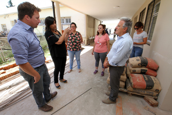 Buen ritmo de avance para las obras que el gobierno provincial ejecuta en Victoria