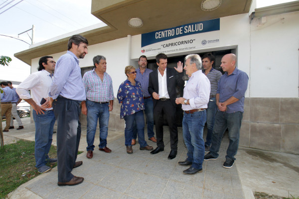 Se recorrieron obras del Promeba en la ciudad de Concordia