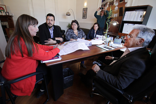 Analizaron las obras y nuevos proyectos para el departamento Federal