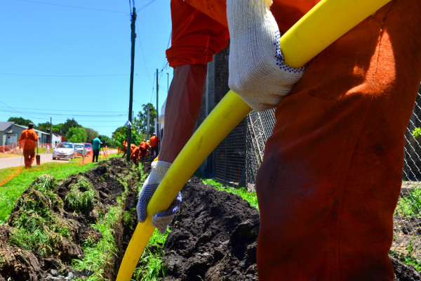 Finalizaron los trabajos de instalación de gas natural para un Centro de Salud de Paraná