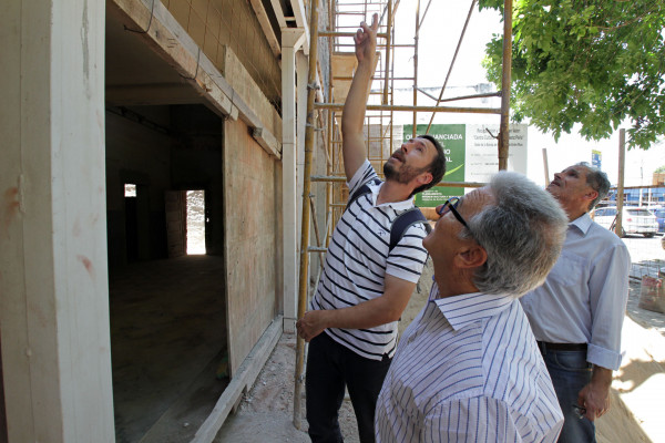 Se trabaja en la puesta en valor del Centro Cultural Roque Sáenz Peña de Paraná