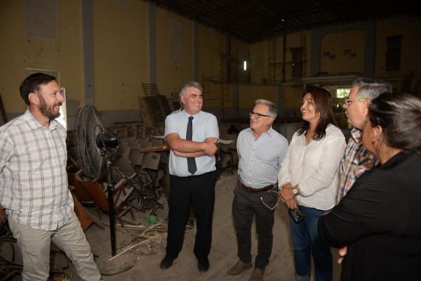 El gobierno trabaja en la restauración del edificio de la Banda de Policía de Entre Ríos