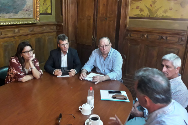 Se trabaja en nuevos proyectos de infraestructura básica para Gualeguay
