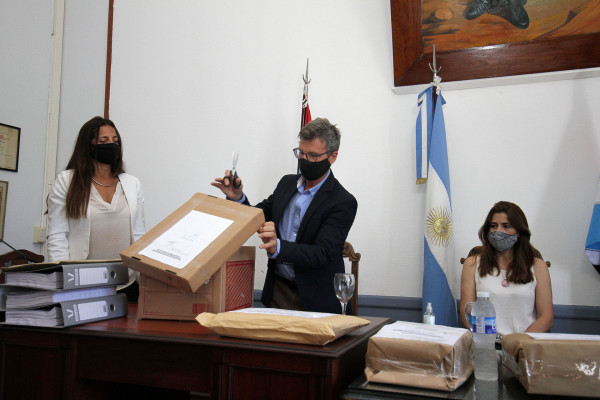 Con una inversión de 24 millones de pesos avanza la ampliación de la red de gas natural de Villaguay