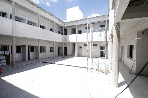 Importante avance de obra en los trabajos que se realizan en la escuela N°17 de Villaguay