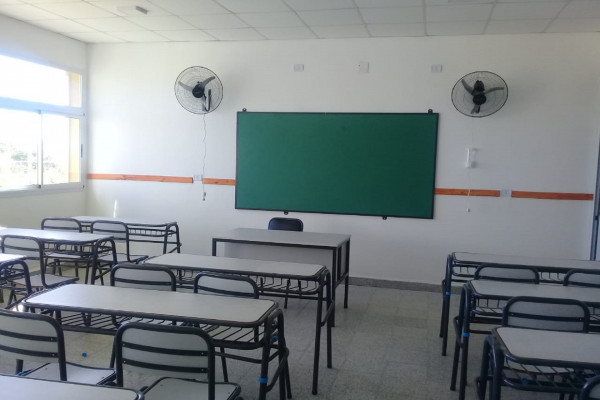 Ponen a punto el nuevo edificio para la Escuela Secundaria N° 45 de Pueblo Brugo