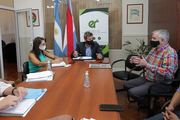Evaluaron las obras en ejecución y nuevos proyecto para el Túnel Subfluvial