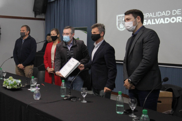 Se invertirán más de 153 millones de pesos en la obra de ampliación de desagües cloacales de San Salvador
