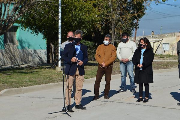 La provincia continúa con el acompañamiento a municipios en obras de pavimento urbano