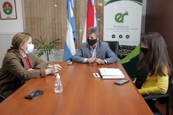 Provincia y municipio trabajan en el proyecto de la nueva planta potabilizadora para Gualeguay