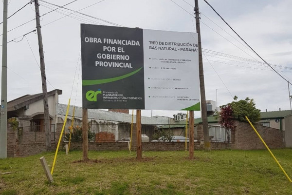 Más de 1000 nuevas familias ya pueden solicitar la conexión a la red de gas natural en Paraná
