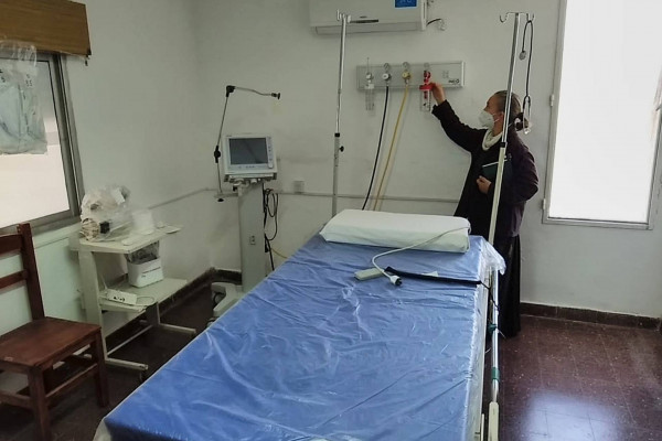 Finalizó la obra de instalación de oxígeno central en el Hospital Zonal 9 de Julio de La Paz