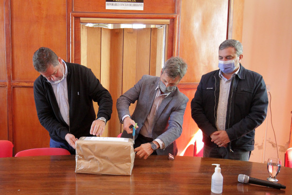 Con una inversión de más de 44 millones de pesos se licitó la construcción de la red de gas en Strobel