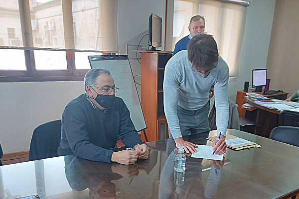 Reparan sectores de circulación, guardia y posta respiratoria del Hospital San Martín de Paraná