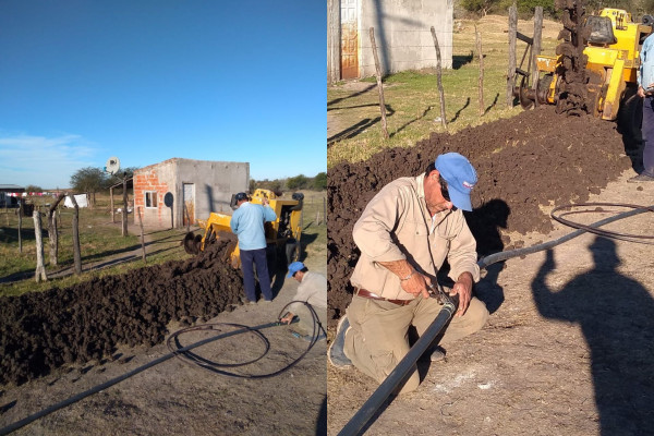La provincia continúa con los trabajos de asistencia técnica y obras de mantenimiento en materia de agua y saneamiento