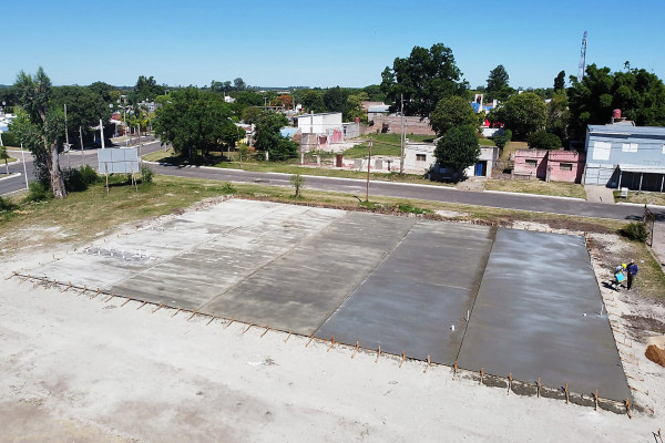 Comenzó la obra para el hospital modular de Santa Elena