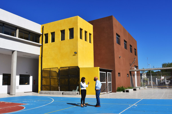 Se encuentra en etapa final el edificio de la escuela 100 Puerto Nuevo de Paraná