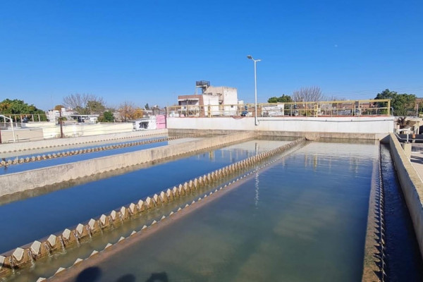 Con más del 81 por ciento de avance, continúa la ejecución del Plan Maestro de Agua Potable de Concepción del Uruguay