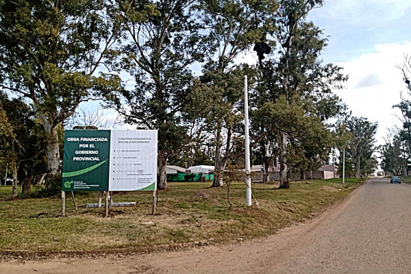 Se inició la ejecución del nuevo edificio para la escuela secundaria Nº 11 de Federal