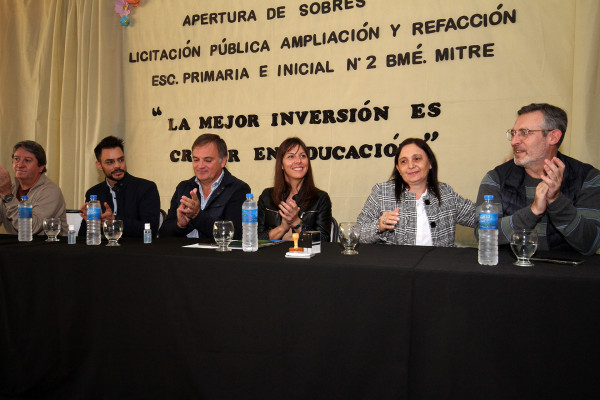 Se conocieron las ofertas para la ampliación y refacción de la Escuela Bartolomé Mitre de San Salvador
