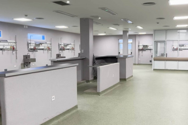La provincia invierte alrededor de 800 millones en la remodelación del hospital San Martín