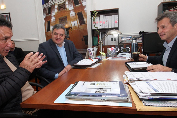 Evalúan gestiones y obras para el departamento Diamante