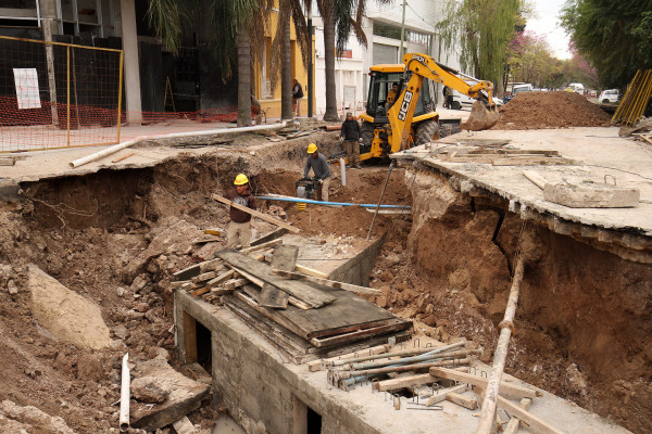 La sistematización de la cuenca La Santiagueña alcanzó el 55 por ciento de ejecución