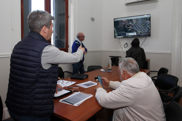 La provincia monitorea la operatividad de las obras de defensa para mitigar los efectos de inundaciones