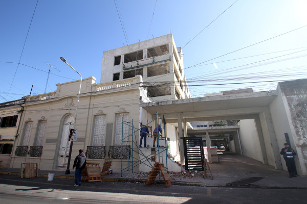 Se avanza en la finalización de la obra de la Jefatura Departamental de Policía de Paraná