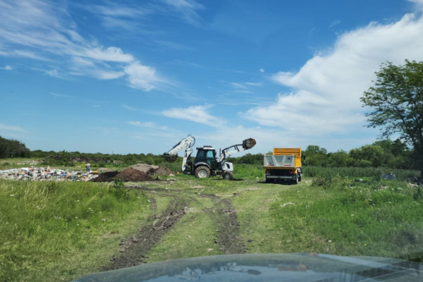 Comenzó la sistematización de desagües urbanos en la cuenca norte de Alcaraz