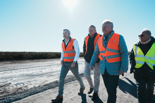 Reinició la obra de la Ruta Provincial Nº 32