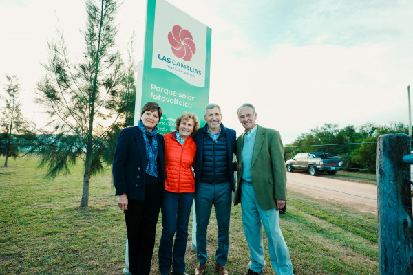 Frigerio participó de la inauguración del Parque Solar Fotovoltaico en Pueblo Liebig