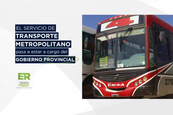 La Provincia traspasa la gestión del servicio del transporte metropolitano a su órbita