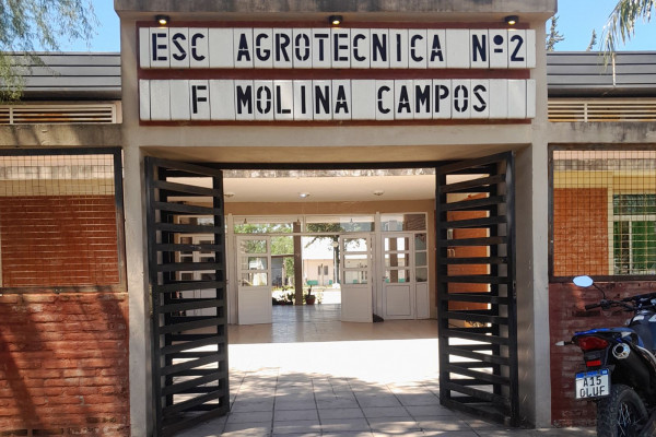 En Federal finalizó la obra de emergencia en la Escuela Agrotécnica N° 2
