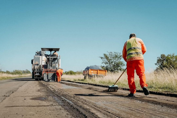 Avanzan los trabajos de recuperación de la ruta provincial 20