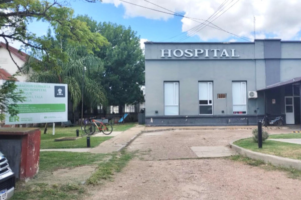 Inició la obra de reparación de cubiertas en el Hospital San Roque de Rosario del Tala