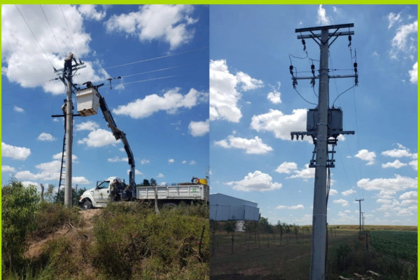 Impulsan el desarrollo rural facilitando el acceso a la electricidad a productores
