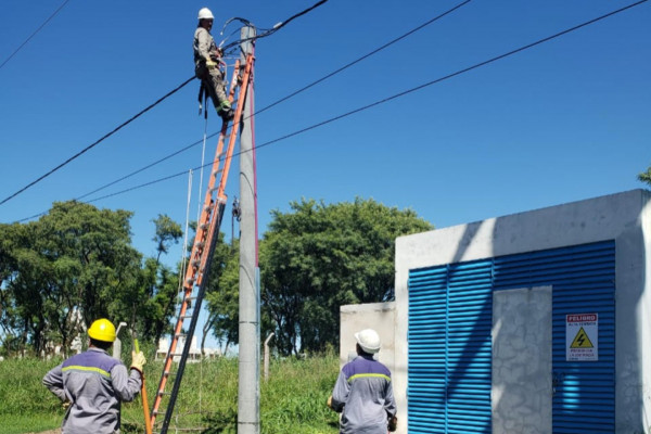 La electrificación del nuevo Campus de la Uader fue financiada por el gobierno provincial