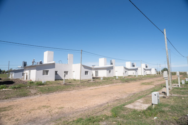 Avanza la construcción de viviendas reactivadas en Urdinarrain