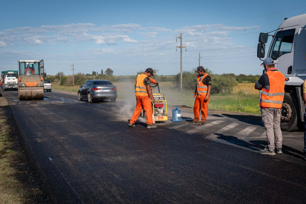 Avanza la obra de rehabilitación de la ruta provincial 32