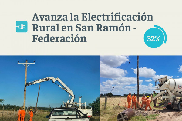 Avanza una obra clave para el desarrollo productivo y el arraigo rural en el norte entrerriano